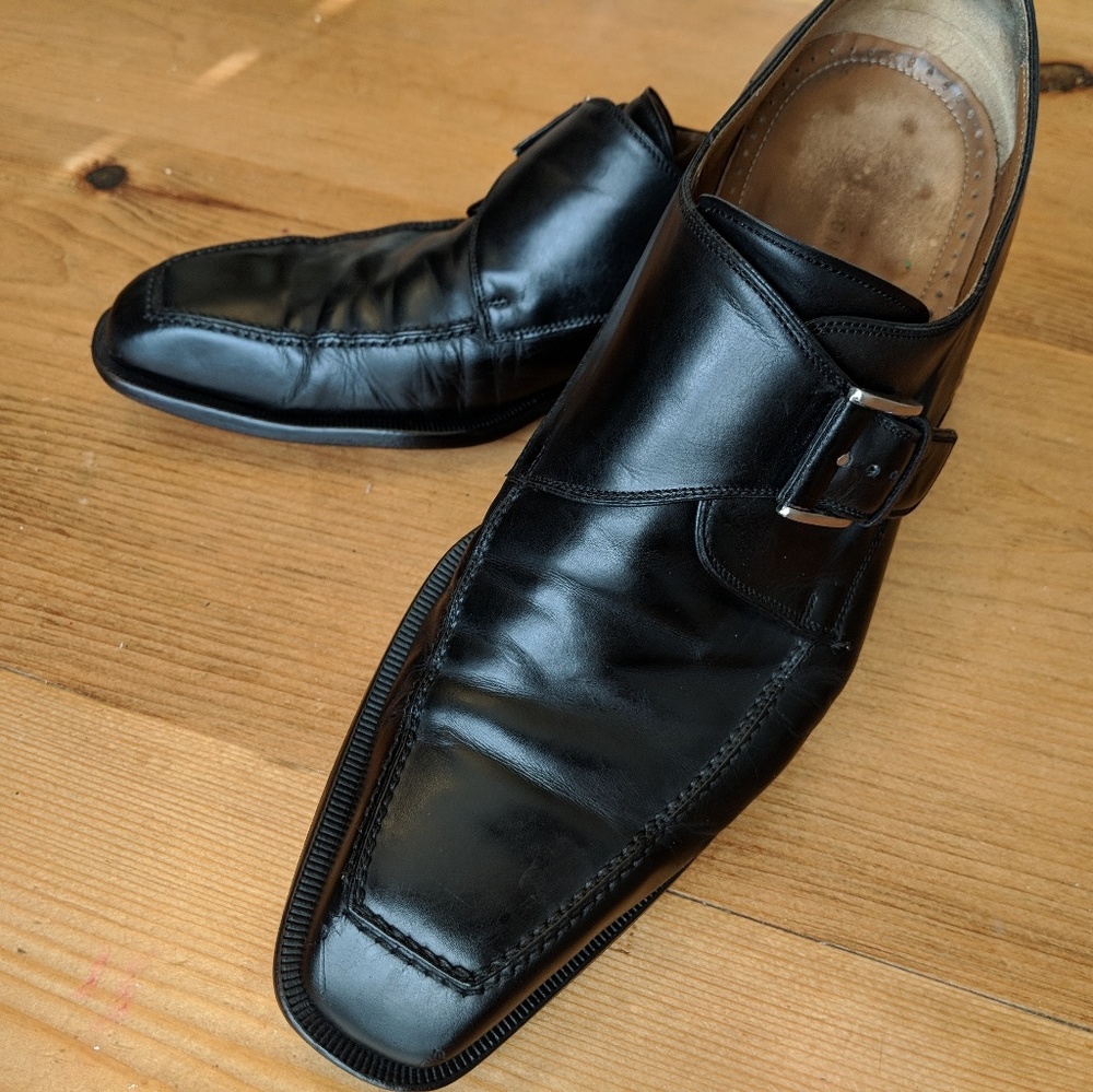 Magnanni buckle slip-ons size 11